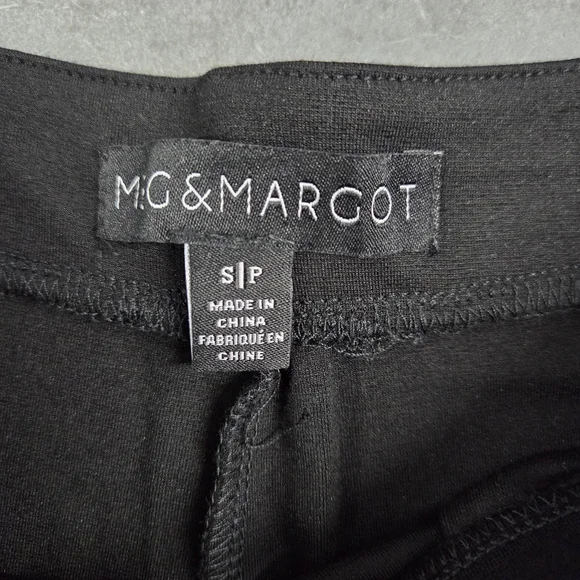 NWT Meg & Margot Elegant Black Wide-Leg Pants - Picture 2 of 7